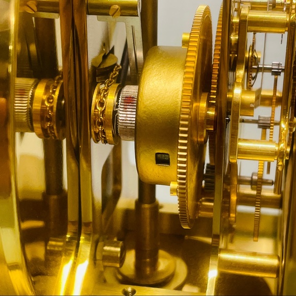 Jaeger-LeCoultre Atmos Square Face Mantel Clock Caliber 528-8 #408842 - Picture 10 of 14